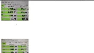 M2 NVME Benchmarks for fun on some recent builds.  Samsung 980 PRO, Adata 8200, S50 lite, 960 EVO.