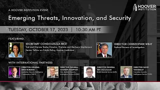 Emerging Threats, Innovation, And Security | Hoover Institution