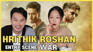 (SUB) Korean Actor & Actress React to Hrithik Roshan Entry Scene_WAR ｜Tiger Shroff｜Siddaharth Anand