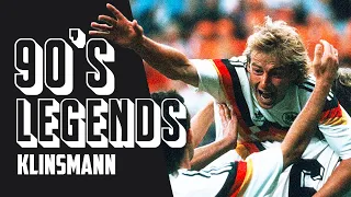 Der beste deutsche Stürmer? Jürgen Klinsmann | 90's Legends