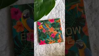 How cute is the packaging! Catrice Tropical Exotic Eyeshadow #ytshorts #youtubeshorts #makeupshorts