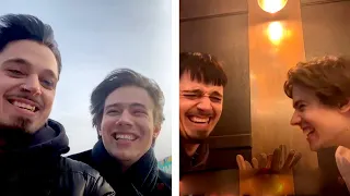 Käärijä & Bojan dinner date - IG LIVESTREAM - 2.5.23 (ENG SUBS)