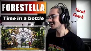 FORESTELLA "Time in a bottle" // REACTION & ANALYSIS by Vocal Coach (ITA)