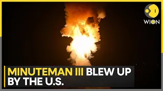 US Air Force blows up Minuteman III in test flight | Latest News | WION