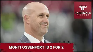 Arizona Cardinals GM Monti Ossenfort is 2 for 2