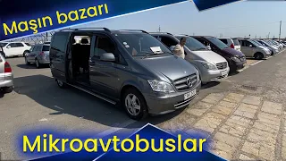 Maşın bazarında Mikroavtobusların qiymətləri