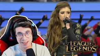 Arcane Fan reacts to Worlds 2017 Opening Ceremony | Legends Never Die!