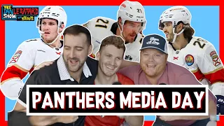 Panthers Media Day with Matthew Tkachuk, Josh Mahura, and Nick Cousins | The Dan Le Batard Show