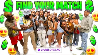 Find Your Match Based Off Bank Account! | 13 boys & 13 Girls Charlotte! ❤️