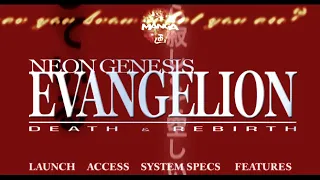 Neon Genesis Evangelion: Death & Rebirth DVD Menu