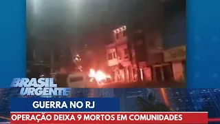 Operação contra o Comando Vermelho deixa 9 mortos no Rio de Janeiro | Brasil Urgente