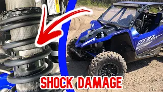 HOW TO CLOCK YAMAHA YXZ SHOCK SPRINGS TO PREVENT DAMAGE | YAMAHA YXZ 1000R | SXS / UTV/ORV