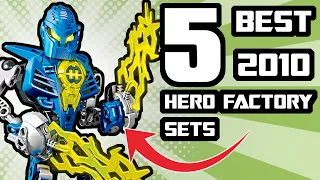 Top 5 Best LEGO Hero Factory Sets from 2010
