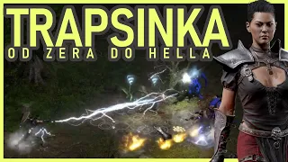 TRAPSINKA OD ZERA DO HELLA! BUDŻETOWY BUILD! PORADNIK DIABLO 2: RESURRECTED D2R TRAPSIN BUILD GUIDE