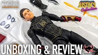 Spider-Man Black & Gold Suit No Way Home S.H.Figuarts Unboxing & Review