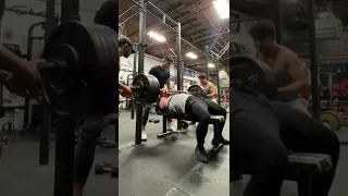 515lb/233kg Bench PR in wraps