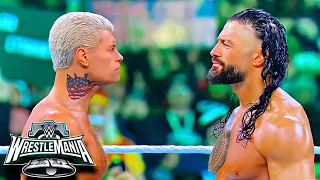 FULL MATCH - Roman Reigns vs Cody Rhodes - RAW 2024