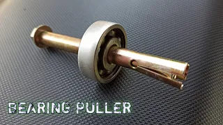 cara membuat penarik bearing dari baut dinabolt || bearing puller@YDNchannel