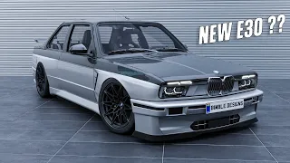 BMW e30 but inspired by i7 [4K]