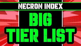 Ranking EVERY Necron Index Unit for 10th Edition - TIER LIST