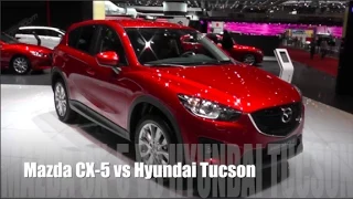 Mazda CX-5 2015 vs Hyundai Tucson 2015