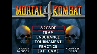 Mortal Kombat 4 (Ultimate Endurance, Fighter Liu Kang Walkthrough)