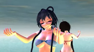 (MMD) Promise (夏語遙 洛天依 水著)