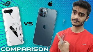 ROG Phone 5 vs iPhone 12 Pro Max - Best Gaming Phone 2021!