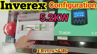 inverex yukon 5.2 kw configuration|inverex inverter sitting|inverex 5.2 connection