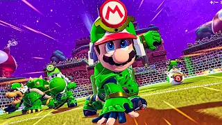 Mario Strikers Battle League - MARIO, BOWSER, TOAD, YOSI CUP BATTLES - WINNER? or LOSER?