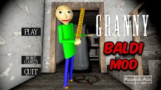 Granny Chapter Two | Baldi Mod With Hard Mod Door Escape | Full Gameplay