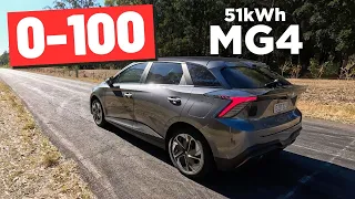 2023 MG MG4 0-100km/h & walk-around review