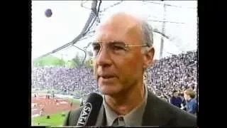 Ran Sat.1  Fussball FC Bayern München - Borussia Mönchengladbach 4:2 am 01.05.1999