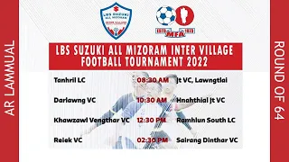 Khawzawl VT vs Ramhlun S | All Mizoram Inter Village Football Tournament | AR GROUND | LIVE