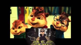 Gangnam Style 강남스타일 (Chipmunk version) - Alvin And The Chipmunks feat. PSY HD 3D