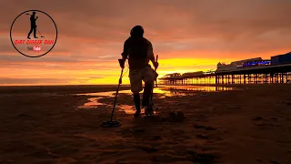 Blackpool Beach UK metal Detecting