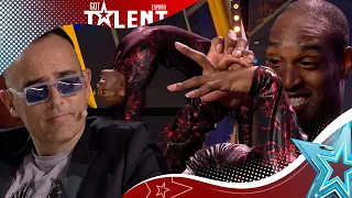 Troy James ASUSTA e impacta con su CONTORSIONISMO extremo | Audiciones 5 | Got Talent España 2023