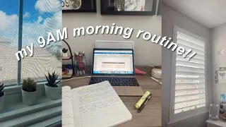 my realistic homeschool morning routine 2022!