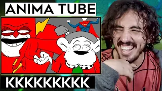 NANDO MOURA NARRANDO THE FLASH ! - ANIMA TUBE | Leozin React