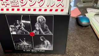 Unboxing | Van Halen | The Japanese Singles 78-84  box set