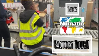 NUMATIC FACTORY TOUR - Taye’s visit to Numatic International!!