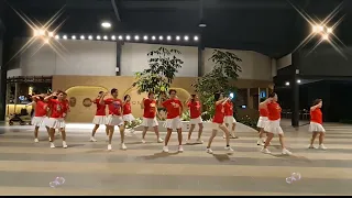 Zai Xin Li Cong Ci Yong Yuan You Ge Ni《在心里从此永远有个你》-(DJ Remix版)-广场舞。Choreo: Maria Jenny (MY).