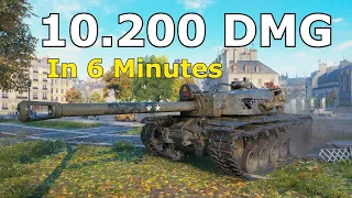 World of Tanks T110E4 - 10,200 Damage In 6 Minutes