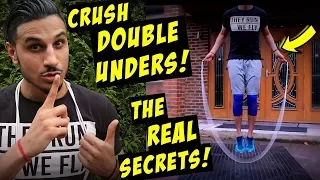 HOW TO CRUSH DOUBLE-UNDERS (INSTANTLY!!) | BEGINNER JUMP ROPE TUTORIAL