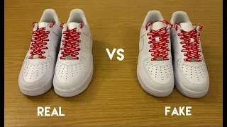 Supreme Nike Air Force 1 Low SS20 - REAL vs FAKE