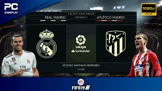 FIFA 19 | Real Madrid vs Atlético de Madrid | Madrid Derby | PC Gameplay | 1080p HD