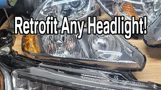 Best Method To Build Quality Retrofit Headlights For Any Car