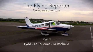 Flying in Europe Part1, The Flying Reporter, PA28