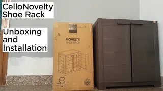 Cello Novelty Shoe Rack Unboxing and Installation