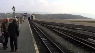 No.10 Engine at Porthmadog Station on Ffestiniog Railway